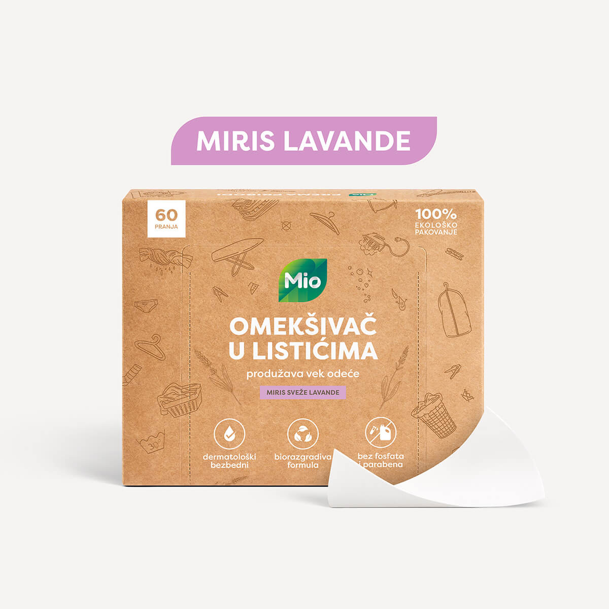 Omekšivač u listićima